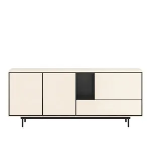FARREL - 3 Door Low Buffet by European Lifestyle, a Sideboards, Buffets & Trolleys for sale on Style Sourcebook