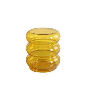 LIORO - Glass Side Table - 40 cm by European Lifestyle, a Side Table for sale on Style Sourcebook