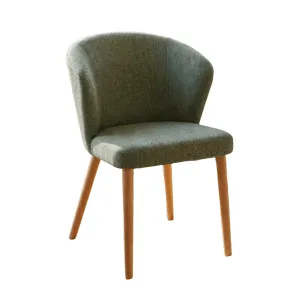LURIS - Set of 2 Chenille Dining Chairs by European Lifestyle, a Dining Chairs for sale on Style Sourcebook