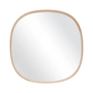 MEROPE - Oak Square Mirror - 90 cm by European Lifestyle, a Mirrors for sale on Style Sourcebook