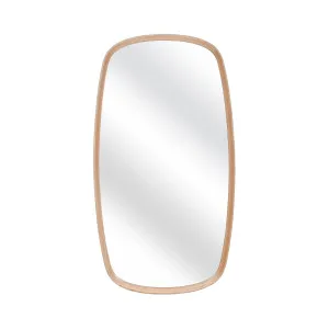 NEBORIA - Oak Rectangular Mirror - 60 x 110 cm by European Lifestyle, a Mirrors for sale on Style Sourcebook