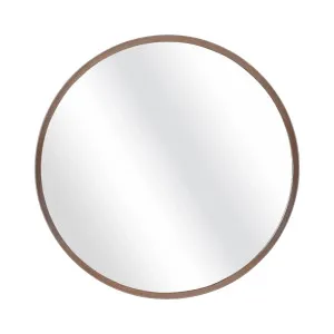 NEPTUNE II - Oak Round Mirror - 100 cm by European Lifestyle, a Mirrors for sale on Style Sourcebook