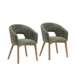 RUSTI - Set of 2 Oak Dining Chairs by European Lifestyle, a Dining Chairs for sale on Style Sourcebook
