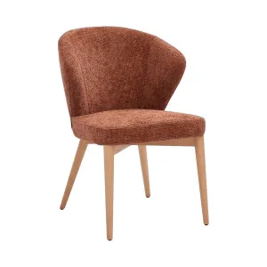 LURIS - Set of 2 Chenille Dining Chairs by European Lifestyle, a Dining Chairs for sale on Style Sourcebook