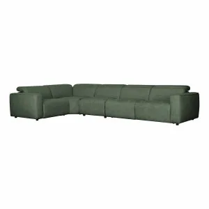 Nevada 5 Seater Modular  Sofa with 3 Recliners in Domino Heritage by OZ Design, a Sofas for sale on Style Sourcebook