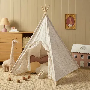 Henley Teepee - Petite Flowers - Mocka by Mocka., a Kids Play Furniture for sale on Style Sourcebook