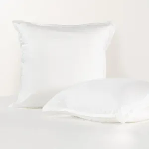 Lustro Pillowcase Pair - Bamboo, European, Chocolate - Canningvale by Canningvale_Lustro, a Sheets for sale on Style Sourcebook