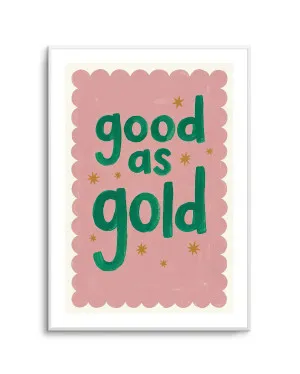 Good As Gold I by oliveetoriel.com, a Prints for sale on Style Sourcebook
