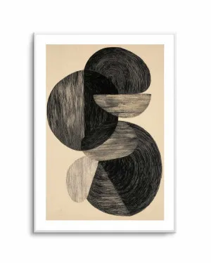 Black Freeform by Melloi Art Prints by oliveetoriel.com, a Prints for sale on Style Sourcebook