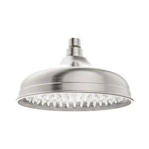 York 200mm Shower Head Brushed Nickel by NERO, a Shower Heads & Mixers for sale on Style Sourcebook
