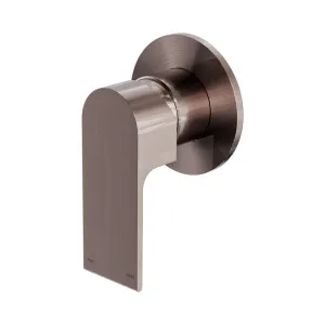 Bianca Shower Mixer 80mm Plate Brushed Bronze by NERO, a Shower Heads & Mixers for sale on Style Sourcebook