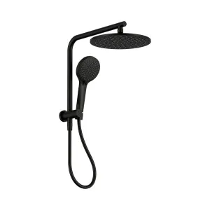 Mecca 2 In 1 Twin Shower Matte Black by NERO, a Shower Heads & Mixers for sale on Style Sourcebook
