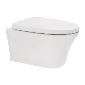 Signature Hygiene Rim Wall Hung Pan with Std Seat by NERO, a Toilets & Bidets for sale on Style Sourcebook