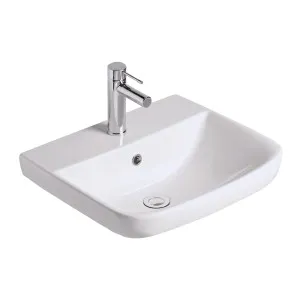Cygnet 500 Semi Inset Basin -1 Taphole - Overflow by NERO, a Basins for sale on Style Sourcebook