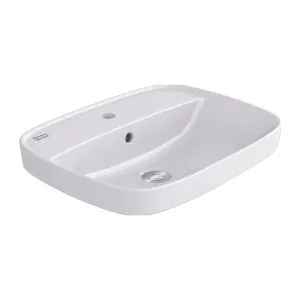 Signature 550 Semi Inset Basin - 1 Tap Hole - Overflow by NERO, a Basins for sale on Style Sourcebook