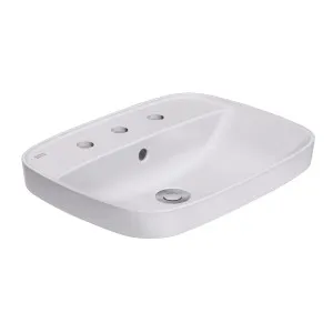 Signature 550 Semi Inset Basin - 3 Tap Hole - Overflow by NERO, a Basins for sale on Style Sourcebook