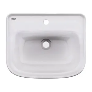 Loven 550 Wall Hung Basin - 1 Tap Hole - Overflow by NERO, a Basins for sale on Style Sourcebook