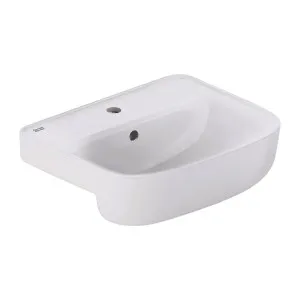 Loven 510 Semi-Recessed Basin - 1 Tap Hole - Overflow by NERO, a Basins for sale on Style Sourcebook