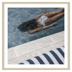 Drift State Framed Print in 84 x 84cm Natural by OZ Design, a Prints for sale on Style Sourcebook