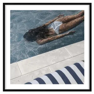 Drift State Framed Print in 103 x 103cm Black by OZ Design, a Prints for sale on Style Sourcebook