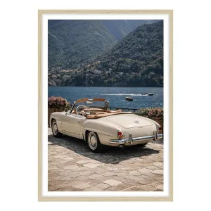 Como Drive Framed Print in 61 x 84cm Natural by OZ Design, a Prints for sale on Style Sourcebook