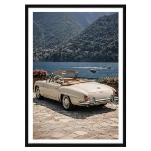 Como Drive Framed Print in 61 x 84cm Black by OZ Design, a Prints for sale on Style Sourcebook