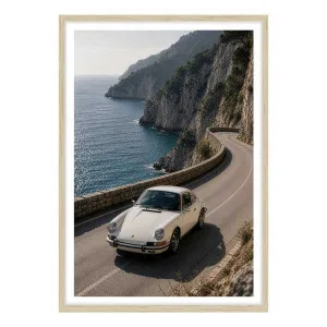 Alta Curva Framed Print in 95 x 133cm Natural by OZ Design, a Prints for sale on Style Sourcebook