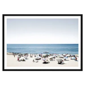 Coastal Assembly Framed Print in 133 x 95cm Black by OZ Design, a Prints for sale on Style Sourcebook