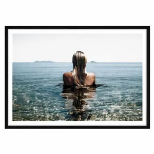 Elsewhere Framed Print in 165 x 118cm Black by OZ Design, a Prints for sale on Style Sourcebook