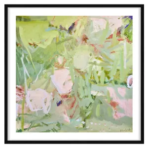 Pleasure of Springs Framed Print in 95 x 95cm Black by OZ Design, a Prints for sale on Style Sourcebook