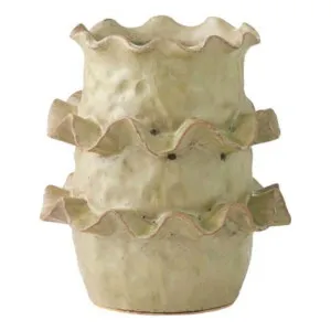 Ayla Vase Small 18.5x20.5cm in Sage by OZ Design, a Vases & Jars for sale on Style Sourcebook