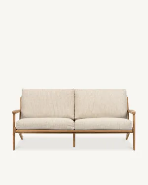 Map 3 Seat Sofa - Oak & Fabric by The Modern, a Sofas for sale on Style Sourcebook
