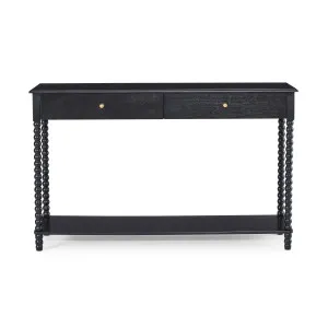 Daylesford Black Bobble Console Table by Madras Link, a Console Table for sale on Style Sourcebook