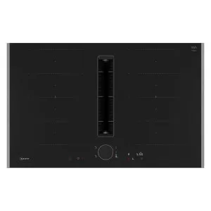 NEFF 80cm N 90 Flex Induction Cooktop with Integrated Downdraft Metallic Silver V68YYX4C0-MS by NEFF, a Cooktops for sale on Style Sourcebook