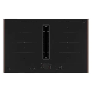 NEFF 80cm N 90 Flex Induction Cooktop with Integrated Downdraft Brushed Bronze V68YYX4C0-BB by NEFF, a Cooktops for sale on Style Sourcebook