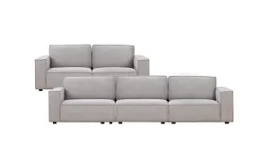 Shiloh 3 + 2 Seat Sofa Suite Vogue Natural by Focus On Furniture, a Sofas for sale on Style Sourcebook