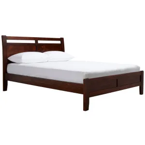 Calypso Bed Chocolate Double by James Lane, a Beds & Bed Frames for sale on Style Sourcebook