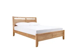 Calypso Bed Nutmeg Double by James Lane, a Beds & Bed Frames for sale on Style Sourcebook