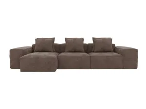 Riley Muse Mink Modular Chaise Sofa - 3 Seater by James Lane, a Sofas for sale on Style Sourcebook