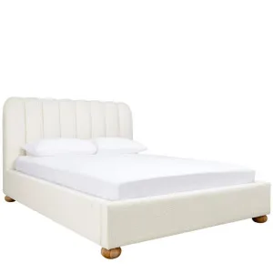 Maeve Boucle Fashion Bed Ivory - King Single by James Lane, a Beds & Bed Frames for sale on Style Sourcebook