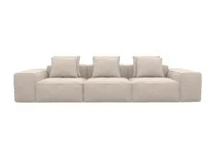 Riley Boucle Pumice Modular Sofa - 3 Seater by James Lane, a Sofas for sale on Style Sourcebook