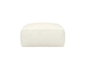 Riley Boucle Ivory Ottoman - Small by James Lane, a Ottomans for sale on Style Sourcebook
