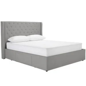 Chatsworth Drawer Storage Bed Solana Silver King by James Lane, a Beds & Bed Frames for sale on Style Sourcebook