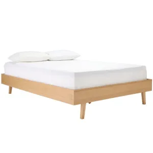 Morgan Bed Base Oak King by James Lane, a Beds & Bed Frames for sale on Style Sourcebook