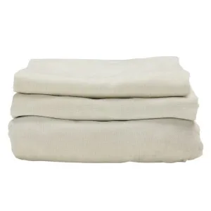 Riley Muse Flax Queen Bed Slip Cover by James Lane, a Beds & Bed Frames for sale on Style Sourcebook