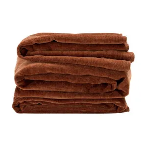 Riley Muse Rust Queen Bed Slip Cover by James Lane, a Beds & Bed Frames for sale on Style Sourcebook