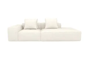 Riley Boucle Ivory Modular Sofa Right Terminal - 3 Seater by James Lane, a Sofas for sale on Style Sourcebook