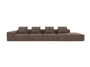 Riley Muse Mink Modular Sofa Right Terminal - 5 Seater by James Lane, a Sofas for sale on Style Sourcebook