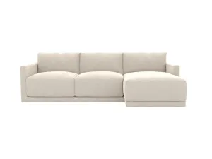 Haven Avon Mineral Chaise Sofa Right Facing - 3 Seater by James Lane, a Sofas for sale on Style Sourcebook