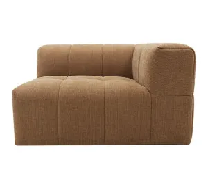 Lucello Tribute Chestnut Right Arm Facing Chair Module by James Lane, a Sofas for sale on Style Sourcebook
